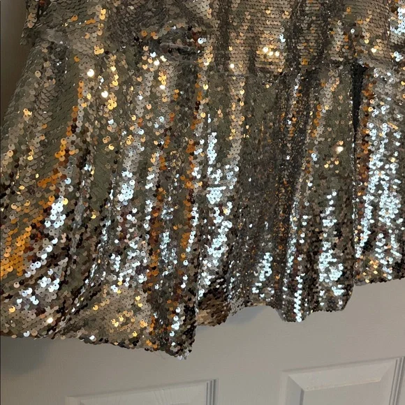 FRNCH tiered sequinned skirt - Picture 5 of 11